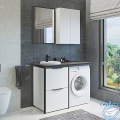 Тумба Comforty Лозанна 120 с раковиной Comforty 43 00-00014813