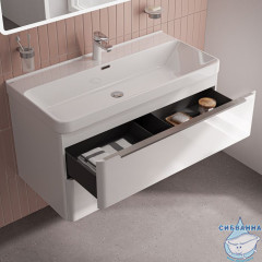 Тумба с умывальником, подвесная, 100 см, белый, Cloud X, IDDIS, CLX10W0i95K подходит умыв. 0171000i28