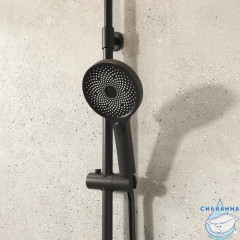 Душевая система Iddis SpaHome 260 1 режим SPABLBTi06 (черный матовый)