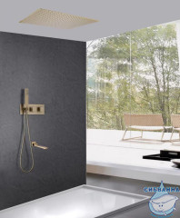 Душевая система Abber Daheim  250 1 режим AF8254G (золото матовое)