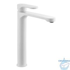 Смеситель для раковины Azario Viano AZ-158345526 (белый матовый)