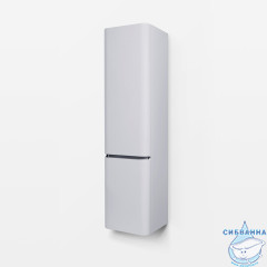 Шкаф пенал Am.Pm Sensation 40 L серый шелк