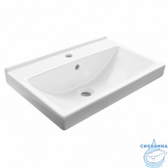 Тумба подвесная Comforty Тромсе 80 дуб сонома с раковиной Fest 80