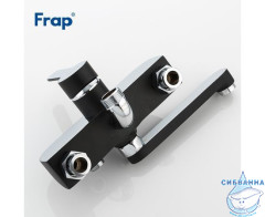 Душевая система Frap F2442 220 1 режим (хром/черный)