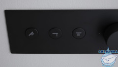 Встраиваемый смеситель для ванны Allen Brau Liberty 296318 (черный матовый)