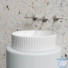  Раковина на столешницу 36 см Ceramicanova Element CN6057MW (белый матовый)