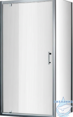 Душевое ограждение Roltechnik 90x90 профиль хром, стекло прозрачное (без поддона)