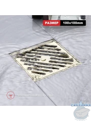 Дренажный трап для душа Raglo R606.10.03 (сатин золотой)