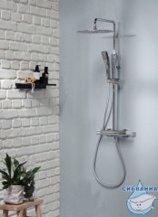 Душевая система Jacob Delafon Rivoli 300 1 режим E26587-CP (хром)