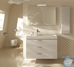 Тумба Jacob Delafon Rythmik EB1306-G1C 60 белый с раковиной Rythmik 60