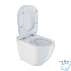 Унитаз подвесной безободковый Iddis Cloud CLORDSEi25 с сиденьем Soft Close (микролифт)