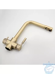 Смеситель кухни Frap F4352-4 (бронза)