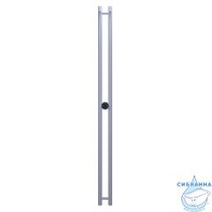 Полотенцесушитель электрический Terminus Duo 11х160 круглая (с возможностью скрытого подключения) (белый матовый)