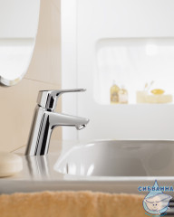 Смеситель для раковины Hansgrohe Focus 31730000 (с донным клапаном)