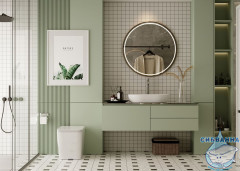 Унитаз приставной Abber Rechteck AC1211 с сиденьем Soft Close (микролифт) (белый)