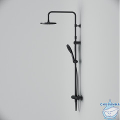 Душевая система Am.Pm X-Joy 230 1 режим F0785A422 (черный матовый)