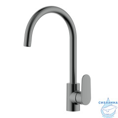 Смеситель для кухни Aquatek Ника AQ1882BGM (оружейная сталь)