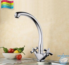 Смеситель для кухни Gappo G4143 (хром)