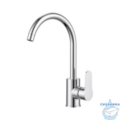 Смеситель для кухни, глянцевый хром, Poli, Milardo, POLSBJ0M05