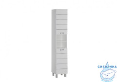 Шкаф-пенал Aquanet Доминика 35 белый