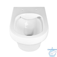 Унитаз подвесной безободковый Charus Franz Rimless EWC700-124W с сиденьем Soft Close (микролифт)