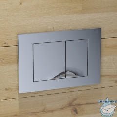 Кнопка смыва Iddis Unifix UNI05CHi77 хром глянцевый