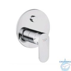 Встраиваемый смеситель для ванны Kludi X1 327590575 (хром)