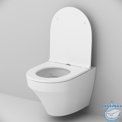 Унитаз подвесной AM.PM Inspire C501700WH (без сиденья) (белый глянцевый)