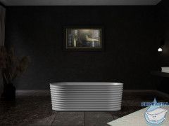 Ванна из искусственного камня ABBER Stein 170x80 AS9650