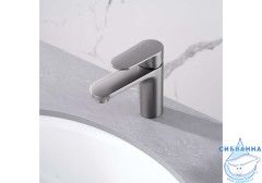 Смеситель для раковины Aquatek Ника AQ1810BGM (оружейная сталь)