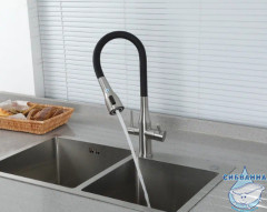 Смеситель для кухни Gappo G4399-65 (сатин)