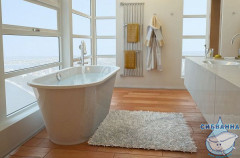 Ванна из литьевого мрамора Esse Creta 167x71