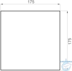 Накладка на вентилятор Bettoserb 110150BG (черный)