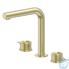 Смеситель ABBER Emotion 316 AF8808BG для раковины, брашированное золото