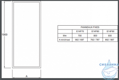 Боковая стенка Jacob Delafon Serenity 90 см E14F90-GA профиль хром, стекло прозрачное