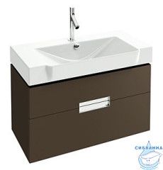 Тумба Jacob Delafon Reve EB1135-G80 79 коричневый с раковиной Reve 80