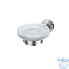 Мыльница, матовое стекло, хром глянцевый, Виндзор (Windsor), IDDIS, WINSCG0i42