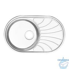 Мойка, нерж. сталь, шелк, 770*480, Suno S, IDDIS, SUN77SDi77