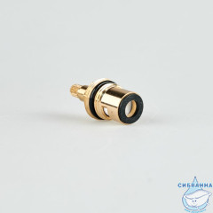 Кран-букса керамическая, 180°, 20 зубцов, G 1/2", M24, h=51 мм, IDDIS, 998CR511SM