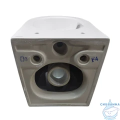 Унитаз подвесной безободковый Grossman GR-001SQ с сиденьем Soft Close (микролифт)