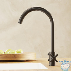 Смеситель для кухни Damixa Neo Classic 270000000 (без донного клапана) (графит)