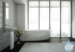 Акриловая ванна Aquatek Дива 160х90 L