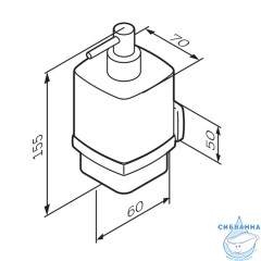 Дозатор для жидкого мыла AM.PM Gem A9036900