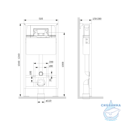 Инсталляция для унитаза AM.PM Pro I012707