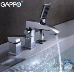 Смеситель для ванны на борт Gappo G1107 (хром)