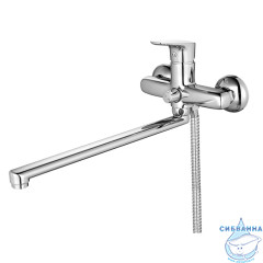  Смеситель для ванны Iddis Zodiac ZODSBL2i10 с душевым гарнитуром (хром)