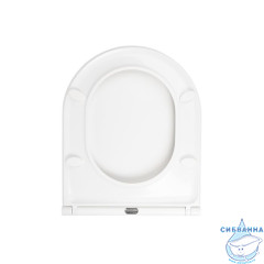 Сиденье для унитаза, Sena, белый, дюропласт, IDDIS, 947SENW1SK