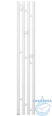 Полотенцесушитель электрический Сунержа Кантата 120 (с возможностью скрытого подключения слева) (белый глянцевый)