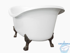 Ванна из литьевого мрамора New Line Sanitary Корсика на ножках 190х86
