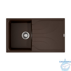Кухонная мойка Omoikiri Yasugata-86-DC 4993872 шоколад